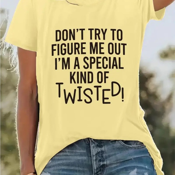 Yellow Graphic Tee - Picture 6 of 6